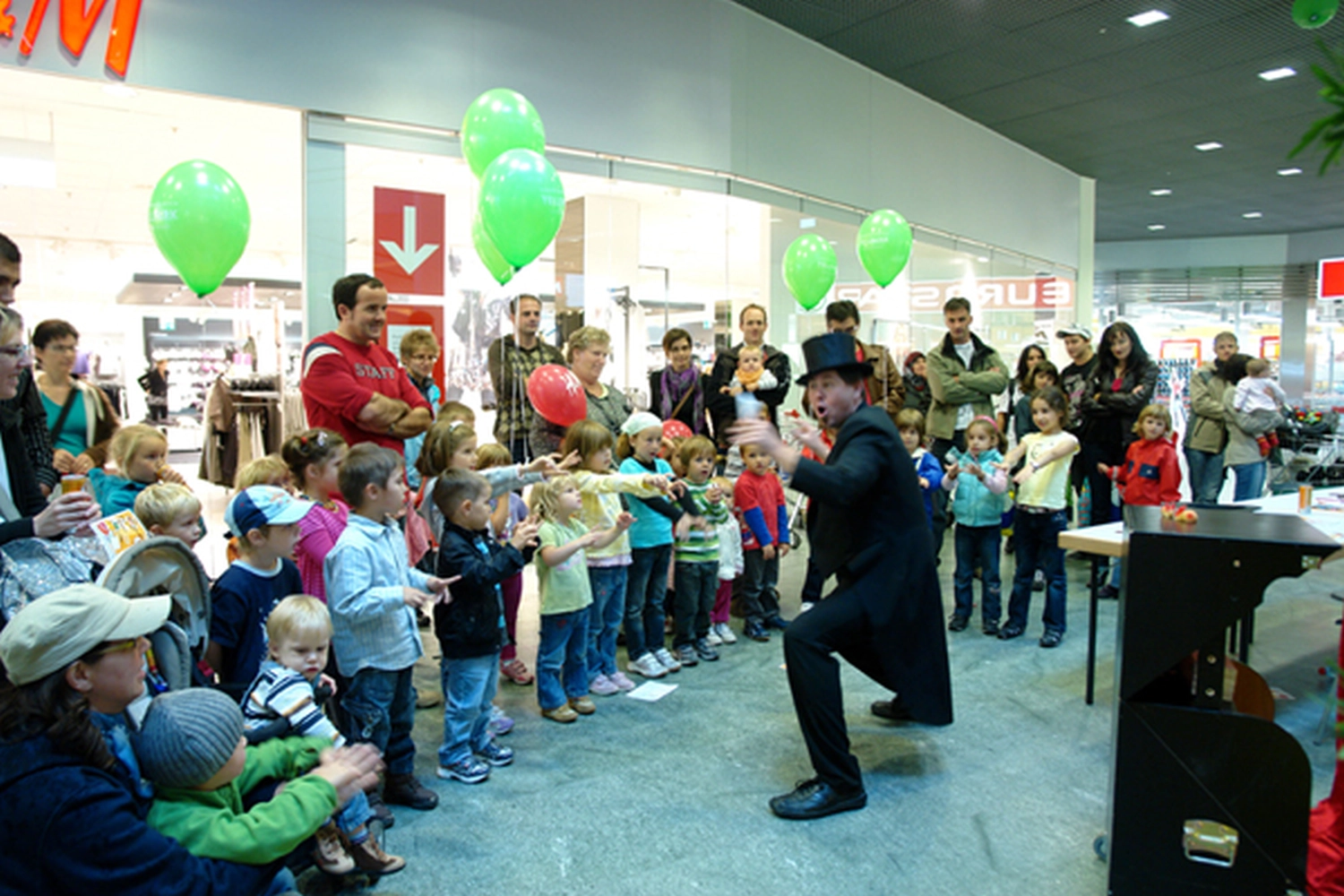 Einkaufszentrum Zauberer Dacapo