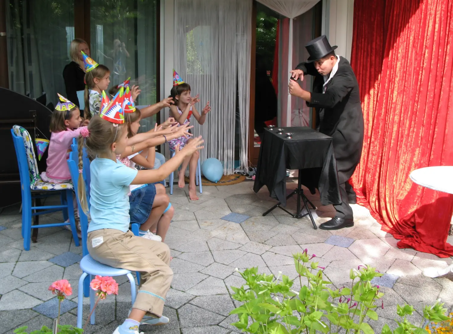 Kindergeburtstag Zauberer Dacapo